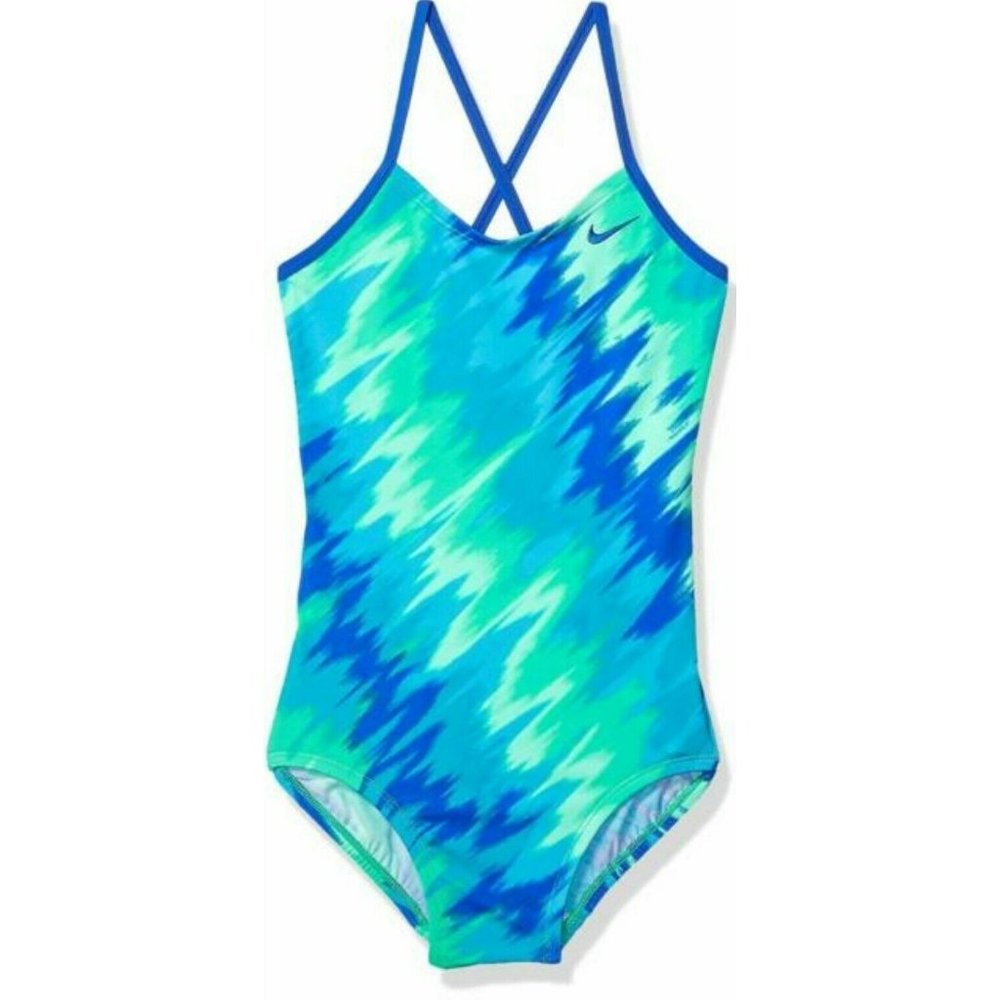 NEW Nike Girls 1 pc Crossback Swimsuit S, M, L